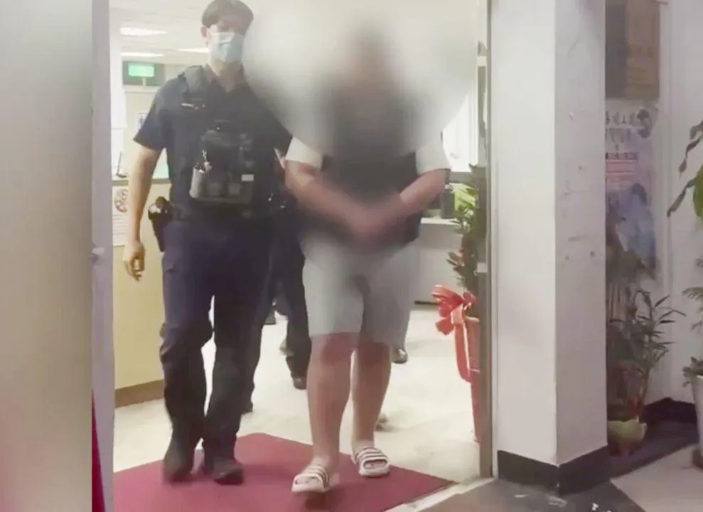 警方逮捕嫌犯。（圖／警方提供）