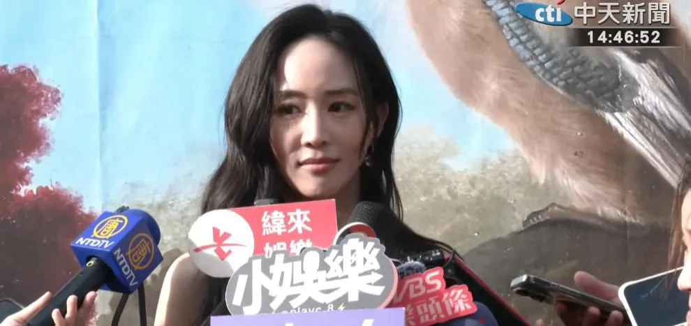 張鈞甯表示，自己對於工作比較有野心，婚事的部分順其自然。（圖／中天新聞）