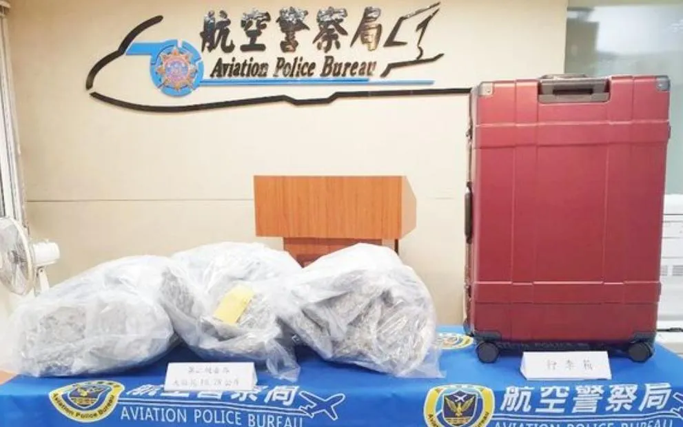 航警局破獲泰籍男子跨境運毒案。(圖/翻攝畫面)