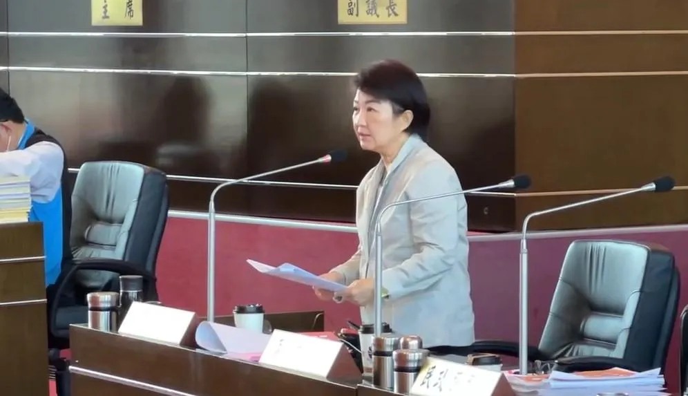 台中市長盧秀燕。(圖/中天新聞)