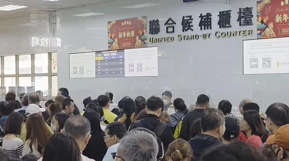 金門機場今早仍有700多人無機可搭等待候補。（資料照／中天新聞）