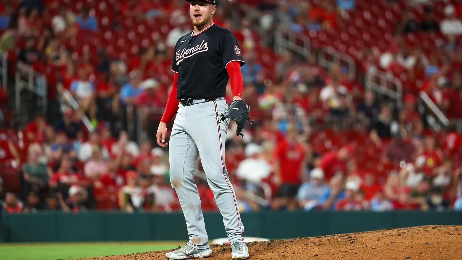 MLB/簽下4年約同日先發 國民右投單季第200K達陣