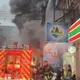 影/新北土城汽修廠火警黑煙狂竄 3人救出緊急送醫