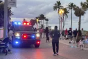 影/美佛州海灘爆發大規模槍擊9人中彈　遊客驚慌奔逃畫面曝