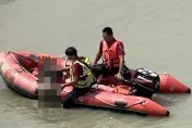 快訊/台南麻善大橋「1男落水」！消防員吊掛下艇緊急搶救