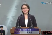 總統大選辯論/蕭美琴抱病上場！稱台灣走出22K困境　綠比藍更會治國和拚經濟