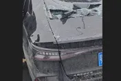 影/恐怖「冰柱雨」狂襲！武漢多座大橋行車遭狠砸　駕駛爆血求救