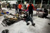 快訊/台南工廠驚傳「輪胎氣爆」！1男遭炸死　另1人重傷搶救中