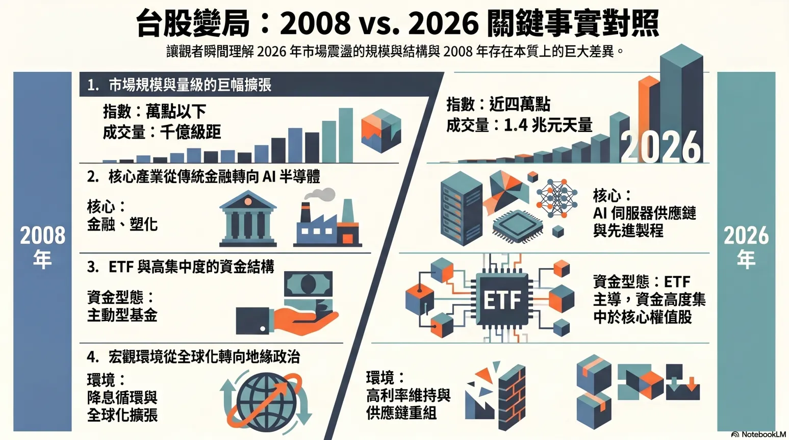 大怒神後又噴了!一圖秒懂台股2008今昔差異