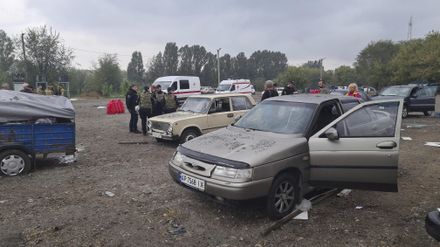 想赴俄佔區接親人...烏克蘭平民車隊遭火箭彈擊中　釀23死28傷