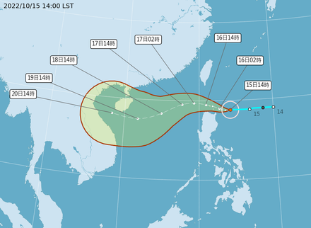 颱風尼莎暴風圈擴大！南橫預警性封路…這2天雨勢最明顯