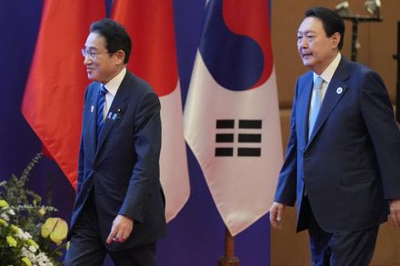 睽違3年　日本、韓國領袖將舉行高峰會談「聚焦北韓問題」