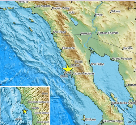 墨西哥外海遭規模6.2地震襲擊　連洛杉磯都感受搖晃