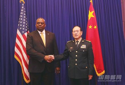 中美防長會晤重提台灣紅線　魏鳳和：中美關係局面責任在美方