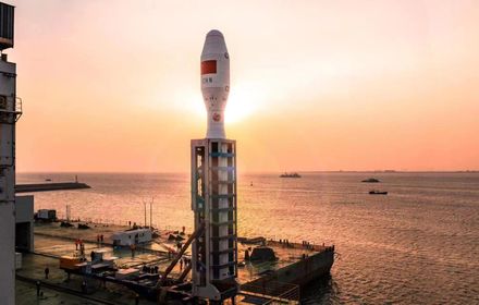 1箭14星！陸新型火箭「捷龍3號」首飛　完成首次海上熱發射