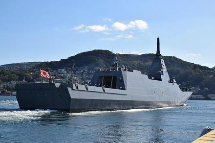 日本第3艘最上級護衛艦「能代號」正式服役！一半人力即可作戰