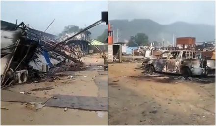 影/印尼陸企工廠爆發激烈抗爭　百間舍遭砸毁、3人喪生