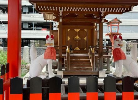 京都兩尊價值「6.8萬」稻荷狐狸神像遭竊　神社焦急發文協尋