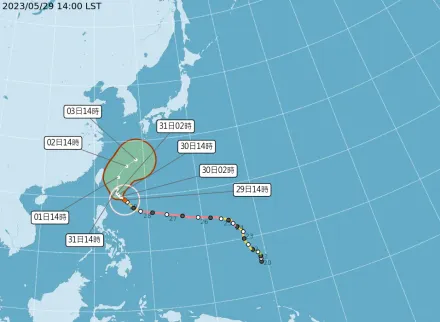 快訊/瑪娃來了！氣象局20:30發布海警　彭啟明曝颱風假機率