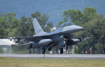 F-16V漢光演習起降民用豐年機場　國防部：有助提升戰機存活率