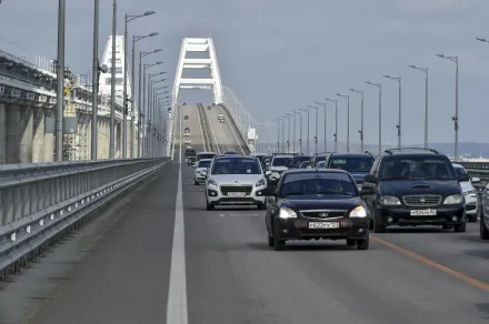 烏克蘭發射導彈克里米亞大橋一度封鎖　俄國：已成功攔截