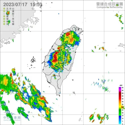 快訊/豪雨特報！4縣市慎防豪雨來襲　大台北也有局部大雨機會