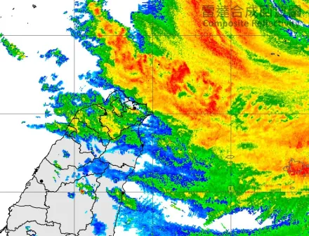 卡努動向/北北基注意了！卡努颱風「環流主體」正式抵達　風雨將再增強