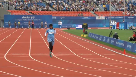 世大運/走後門參賽？索馬利亞女將「短跑變慢跑」惹議　體育部長道歉了