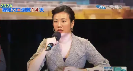 總統大選辯論/吳欣盈被拍到「台下睡覺」　沙啞坦言：感冒又帶小孩、沒辦法