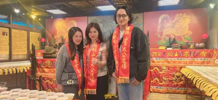 姜太公七星燈助攻！台灣女婿奧斯卡展光芒　獲不丹王后接見